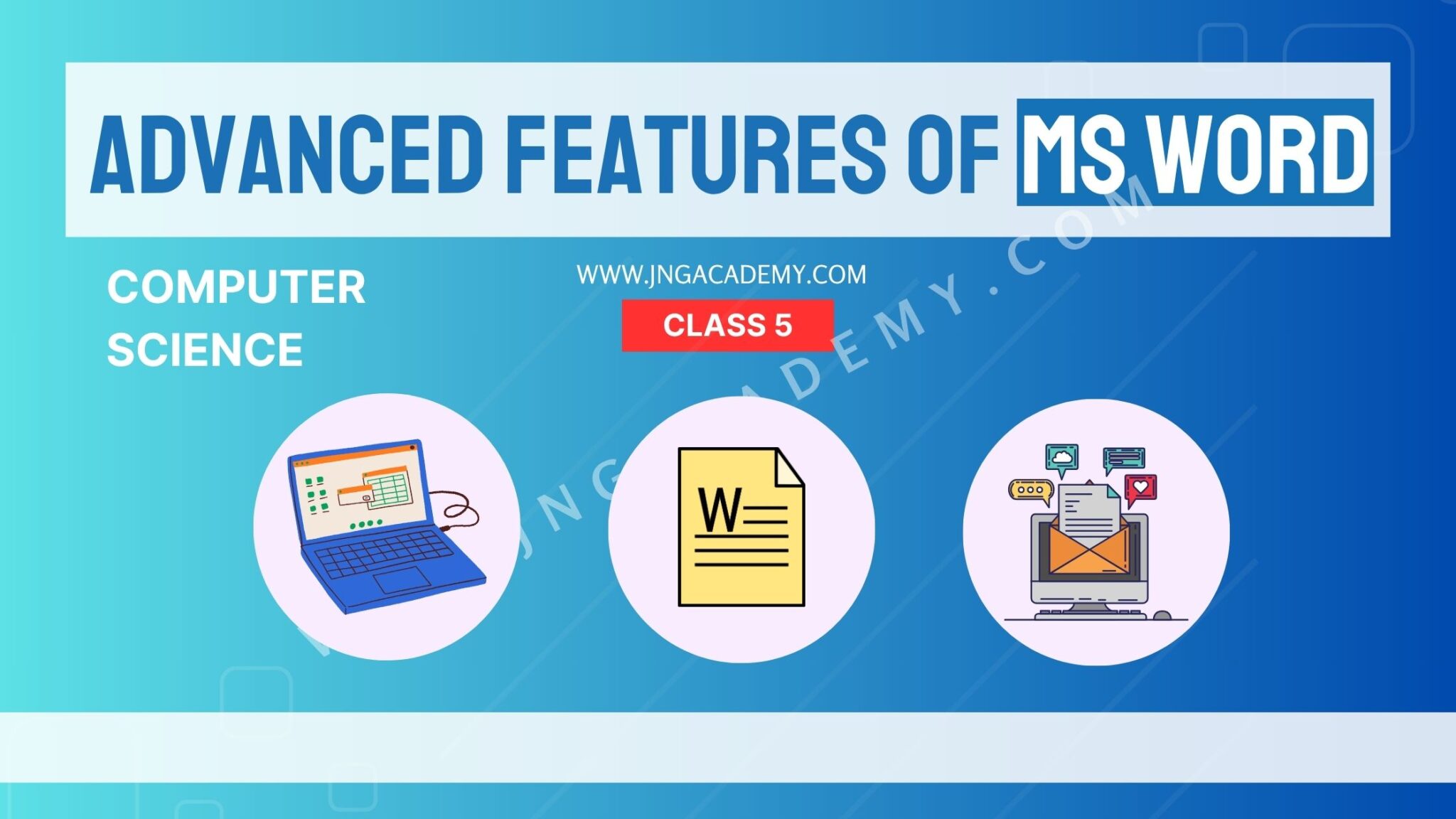 Advanced Features of MS Word Class 5 | Easy Notes, Shortcuts & Examples ...