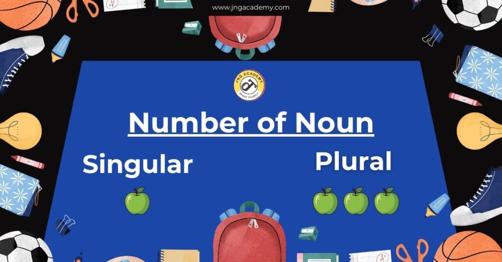 Singular and plural rules in English grammar with examples